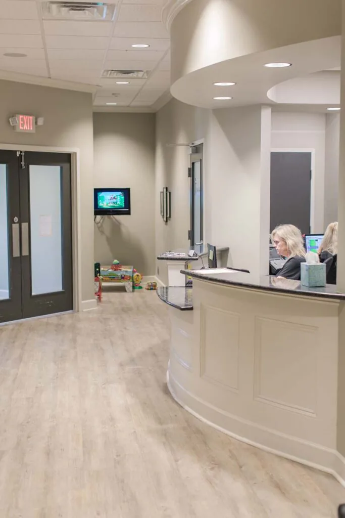 front desk at Lee Dentistry