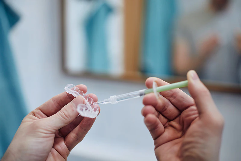 teeth whitening trays used at Lee Dentistry